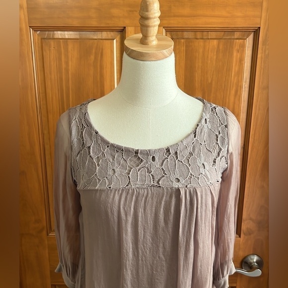 Gorgeous Silk Dress Made in Italy Size XS H Trend - Picture 1 of 8